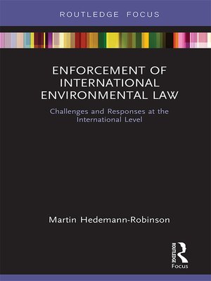cover image of Enforcement of International Environmental Law